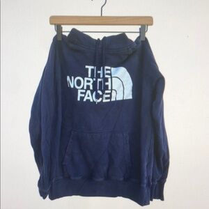 The North Face Hoodie, Black, White Logo, Size Women's XS